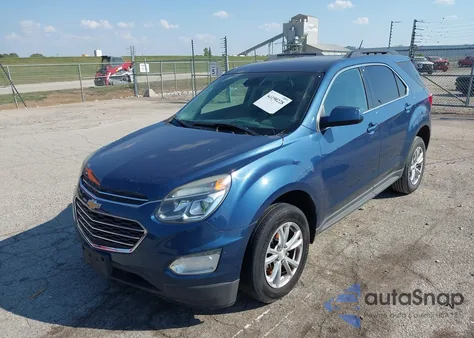 2016 Chevrolet Equinox Lt из США, поврежденный, VIN 2GNALCEK0G6190009